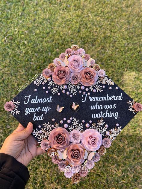 flower grad cap designs|graduation caps for flowers.